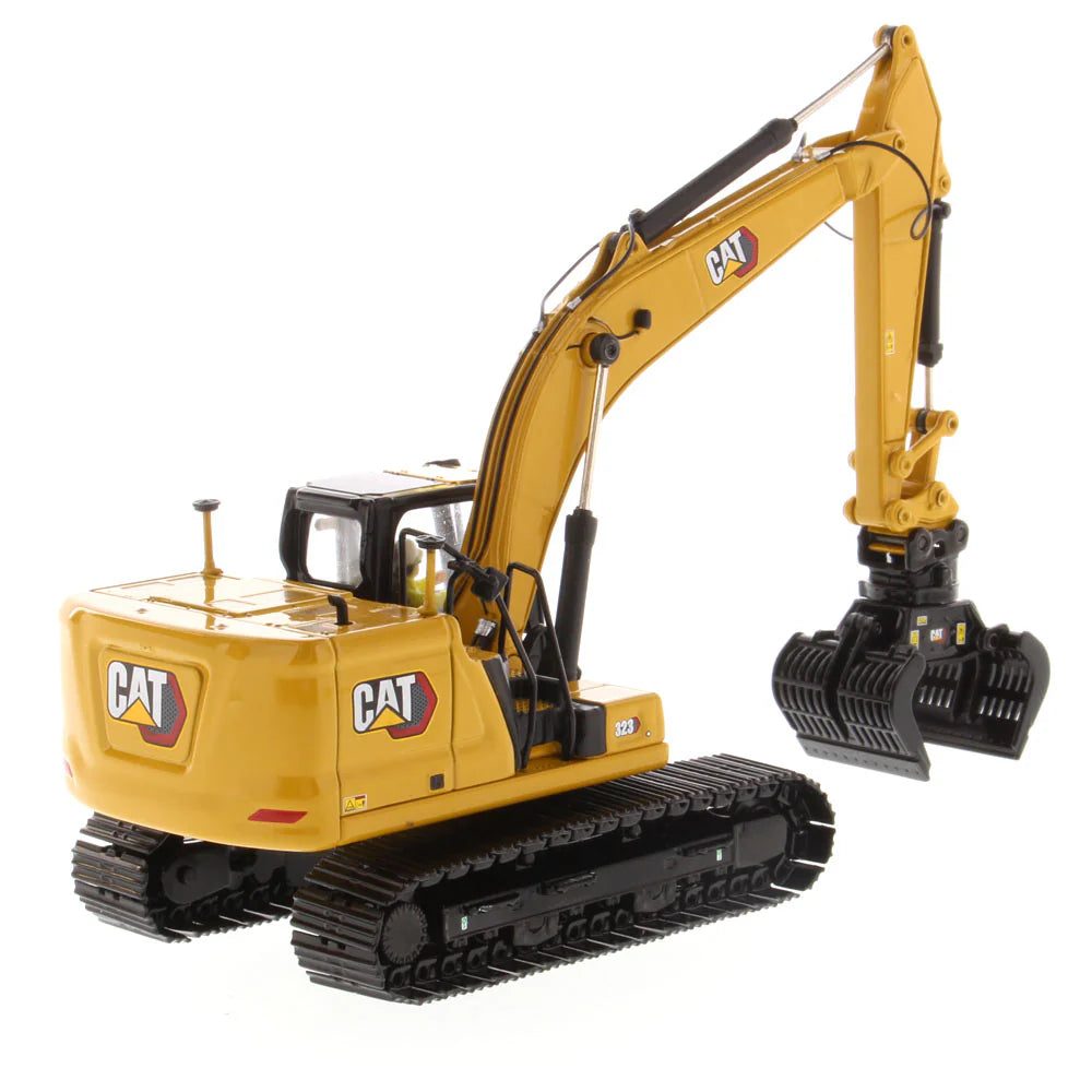 Cat® 323 Hydraulic Excavator with 4 new work-tools - Next Generation