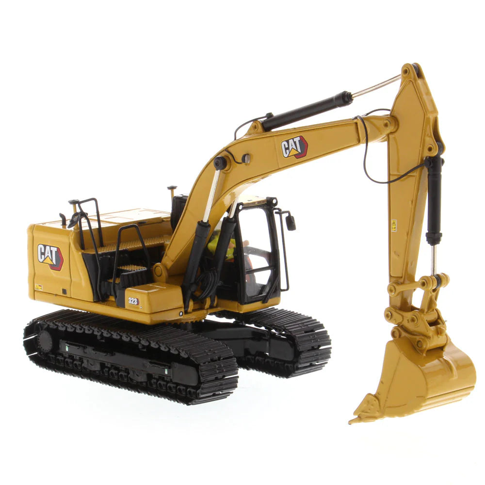 Cat® 323 Hydraulic Excavator with 4 new work-tools - Next Generation