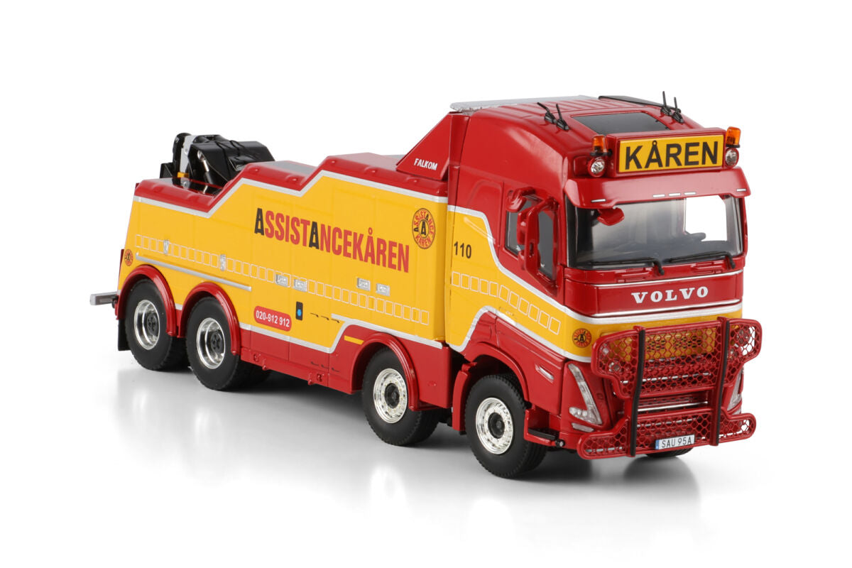 Assistancekåren; VOLVO FH5 GLOBETROTTER FALKOM 8X4