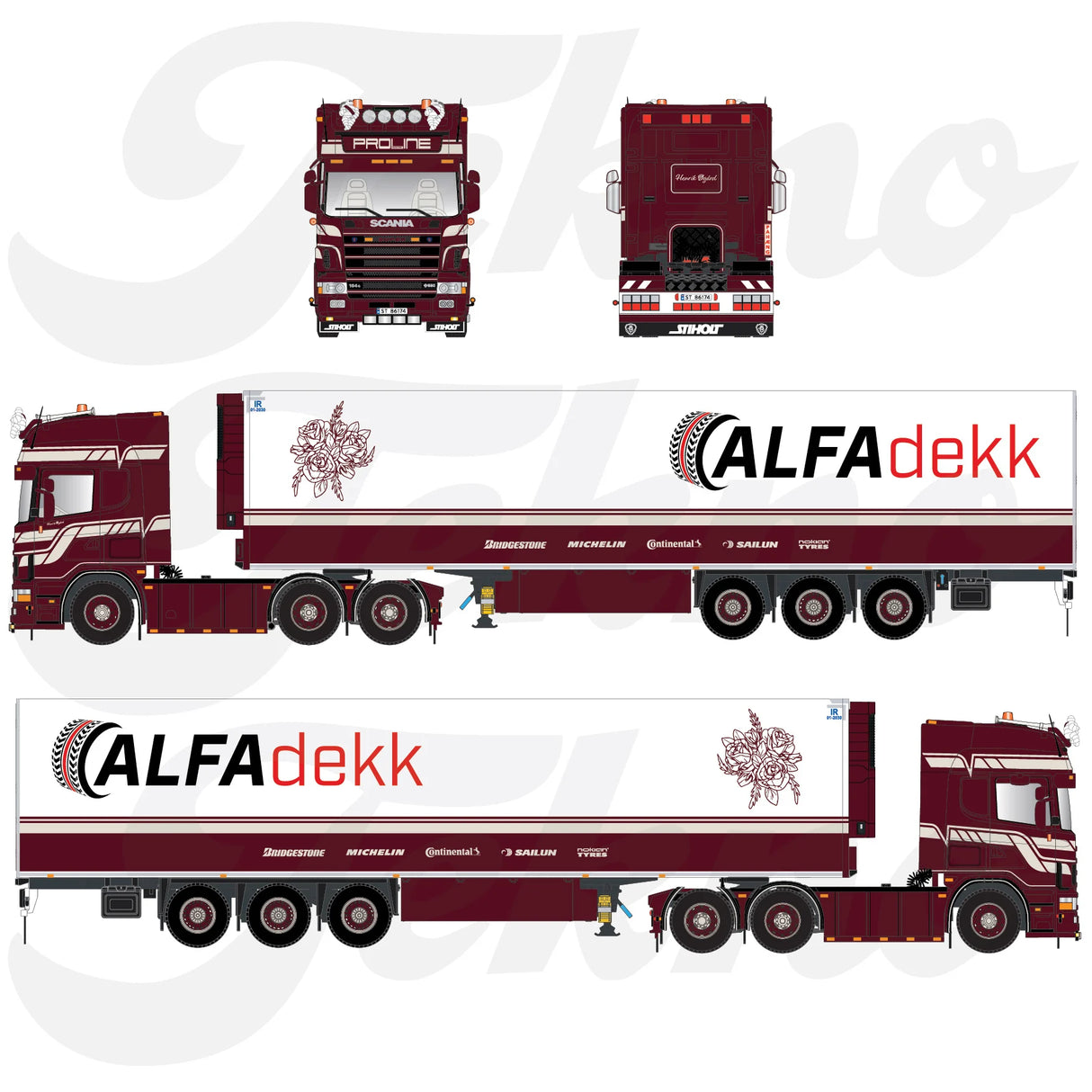 Proline Scania 164G-580 Topline