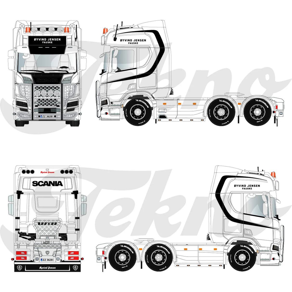 Øyvind Jensen;Tekno Scania Next Gen R-serie Highline 6x2