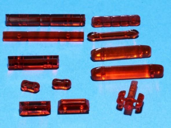 Tekno Emergeny light set RED (TP)