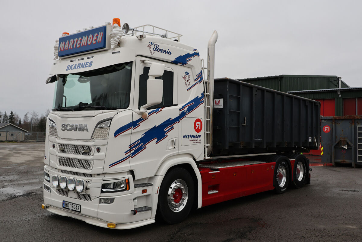 Martemoen; SCANIA R NORMAL CR20N Singel Krokbil