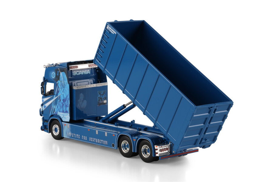 Molander; SCANIA S HIGHLINE CS20H RIGED TRUCK WITH HOOKLIFT SYSTEM 6X2 TAG AXLE + 40M3 CONTAINER