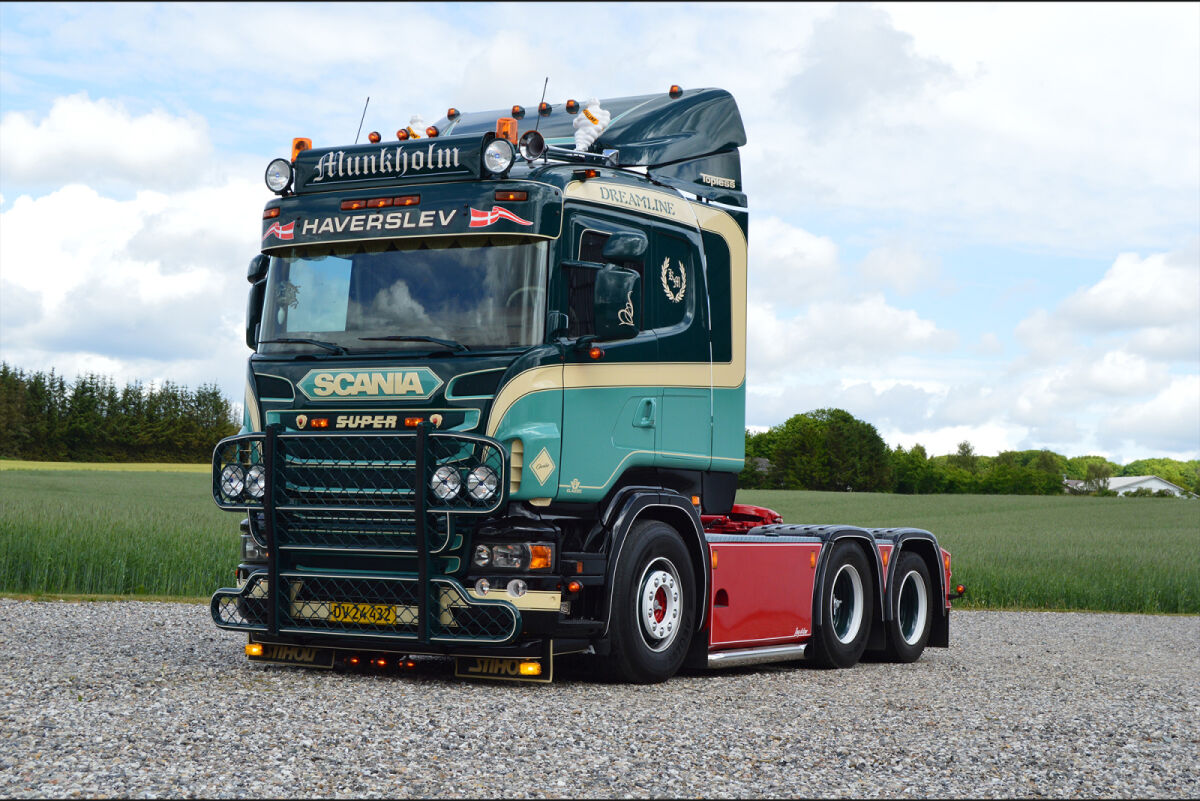 Munkholm; SCANIA R6 FLAT ROOF 6X2 TAG AXLE