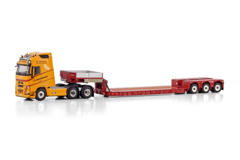 WSI Volvo FH5 Gl.tr XL 6x2 Kranringen m/3-axle Euro PX lowloader (NO)