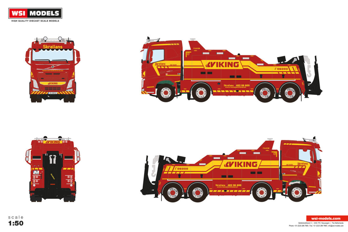 Viking Trondheim; VOLVO FH4 SLEEPER CAB FALKOM 8X4