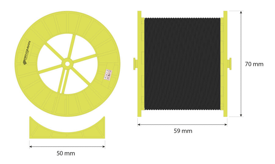 WSI Loads; CABLE REEL 40MM WITH CABLE