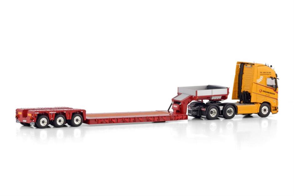 WSI Volvo FH5 Gl.tr XL 6x2 Kranringen m/3-axle Euro PX lowloader (NO)