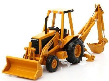 1:32! CAT Backhoe Loader Traktorgraver