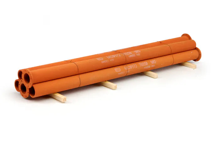 Load tubes rusted Hardox (set 5 pieces)
