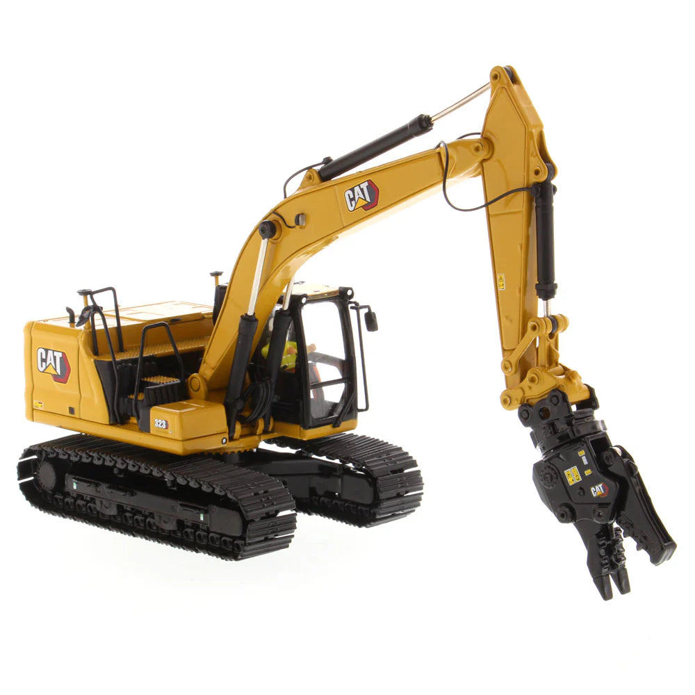 Cat® 323 Hydraulic Excavator with 4 new work-tools - Next Generation