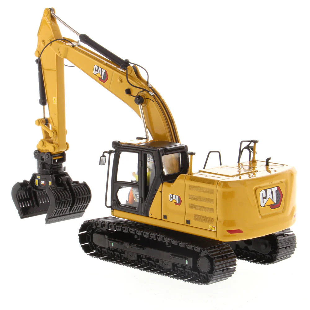 Cat® 323 Hydraulic Excavator with 4 new work-tools - Next Generation