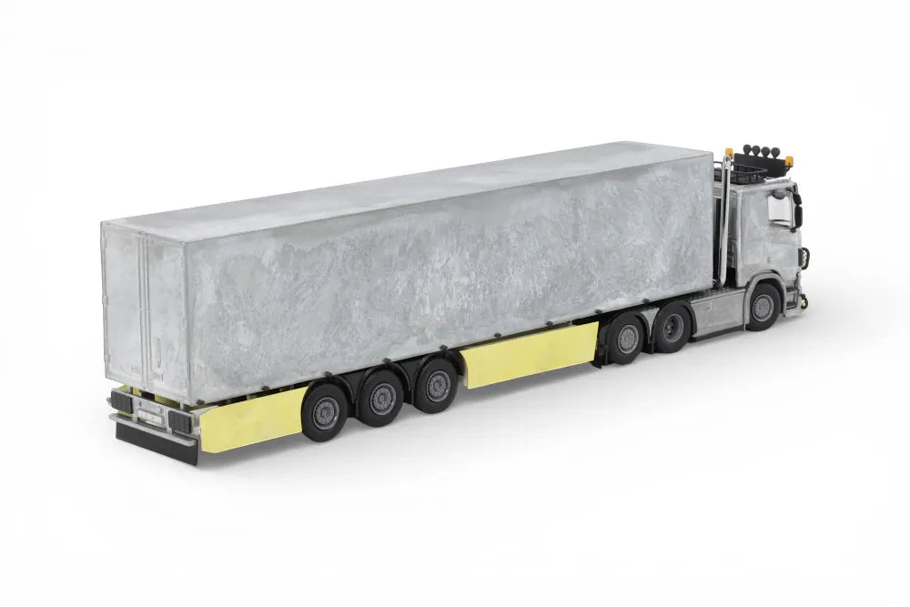 Scania NGR Lowcab 6x2 met 3-assige koeltrailer