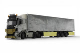 Scania NGR Lowcab 6x2 met 3-assige koeltrailer
