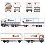 Linjegods: Volvo F12 Globetrotter Short Rigid Truck with 8.7m Trailer