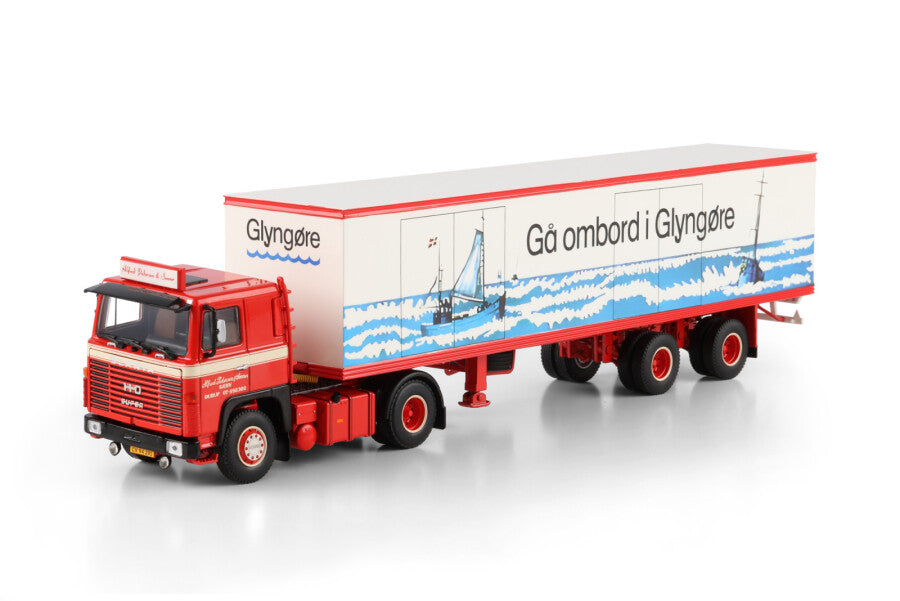 Alfred Pedersen; SCANIA 0 SERIES 4X2 CLASSIC BOX TRAILER - 2 AXLE