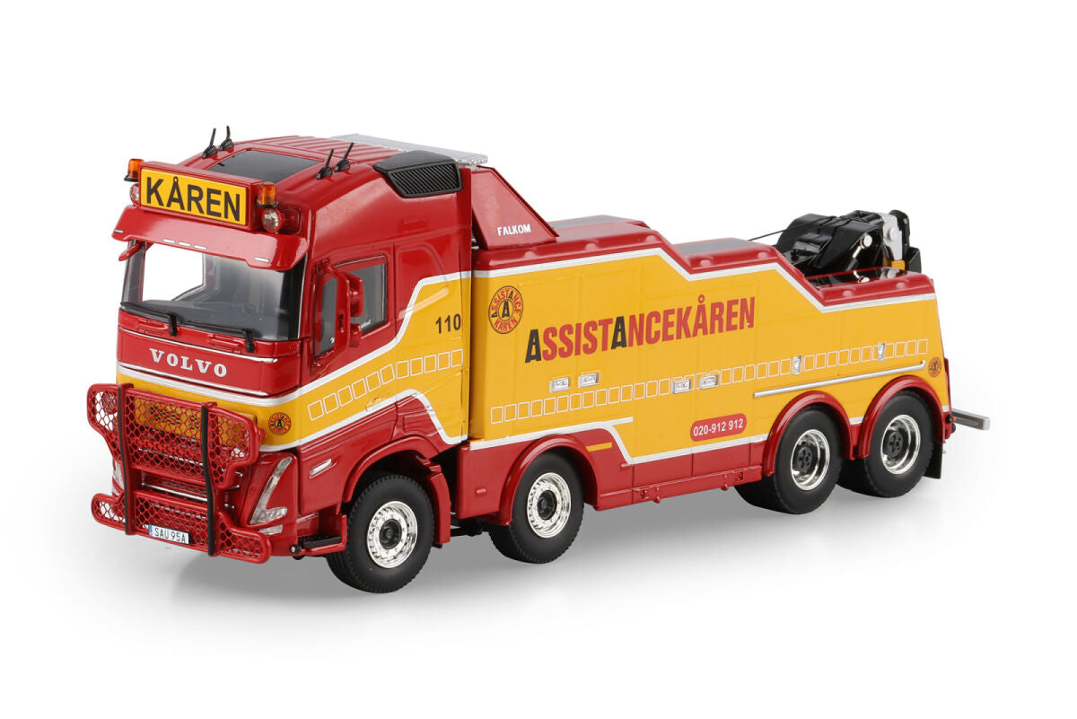 Assistancekåren; VOLVO FH5 GLOBETROTTER FALKOM 8X4
