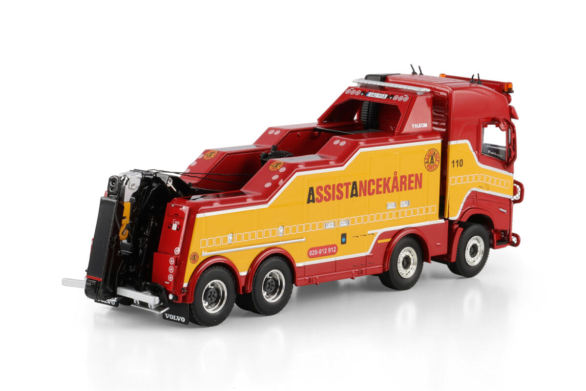 Assistancekåren; VOLVO FH5 GLOBETROTTER FALKOM 8X4