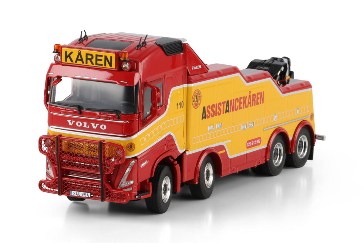 Assistancekåren; VOLVO FH5 GLOBETROTTER FALKOM 8X4