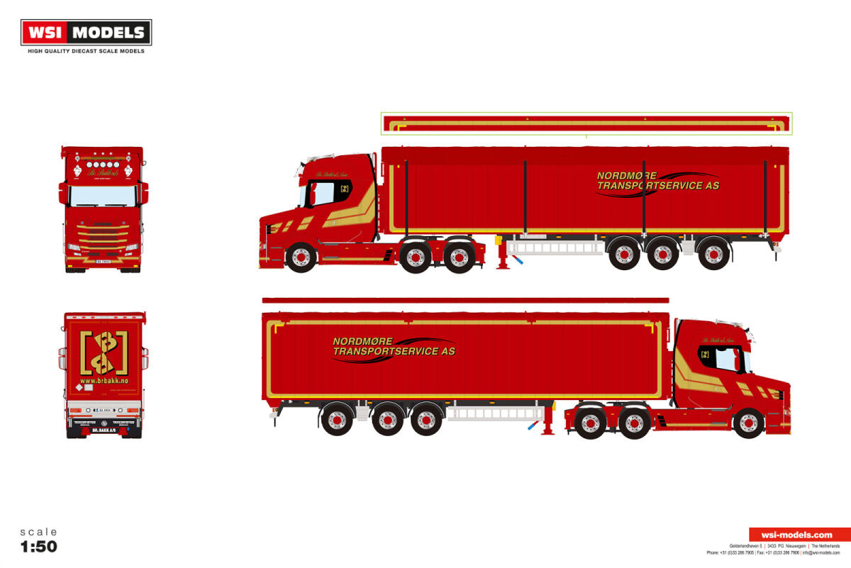 Br. Bakk a/s; VLASTUIN TORPEDO 6X2 TAG AXLE MOVING FLOOR TRAILER - 3 AXLE