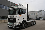 Fredstad; SCANIA R NORMAL CR20N 6X2 TWIN STEER BOX TRAILER - 3 AXLE