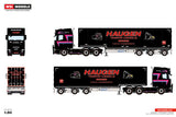 Haugen; SCANIA S HIGHLINE CS20H 6X4 SEMI BOX TRAILER - 3 AXLE