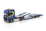 JB Bilbärgning; SCANIA R NORMAL CR20N 6X2 TAG AXLE SEMI WHEEL WELL LOW LOADER - 4 AXLE