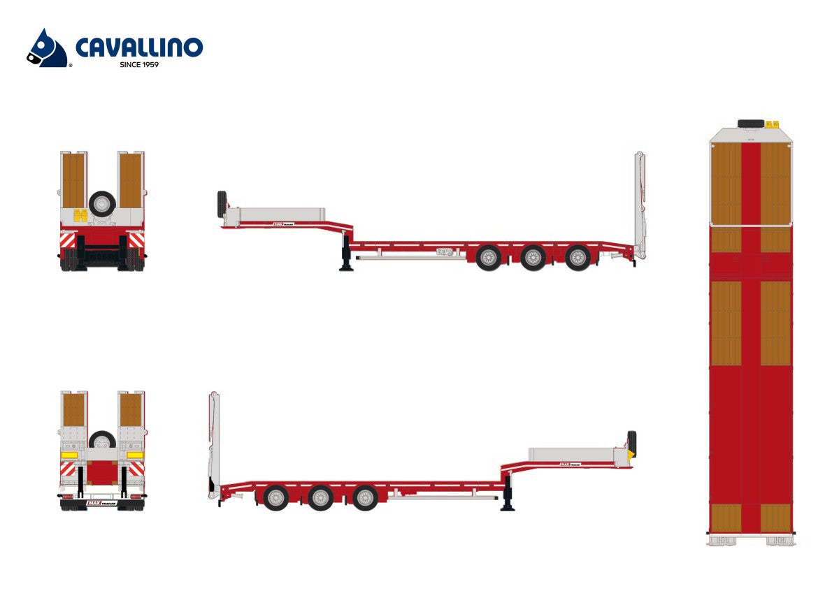 Faymonville MAX100 Semi Low Loader