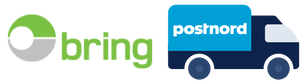Vi tilbyr trygg og rask levering over hele Norge med PostNord eller Bring.