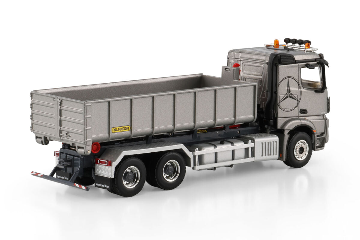 Premium Line; MERCEDES-BENZ AROCS MP4 2.300MM CLASSIC SPACE RIGED TRUCK WITH HOOKLIFT SYSTEM 6X4 + 15M3 CONTAINER
