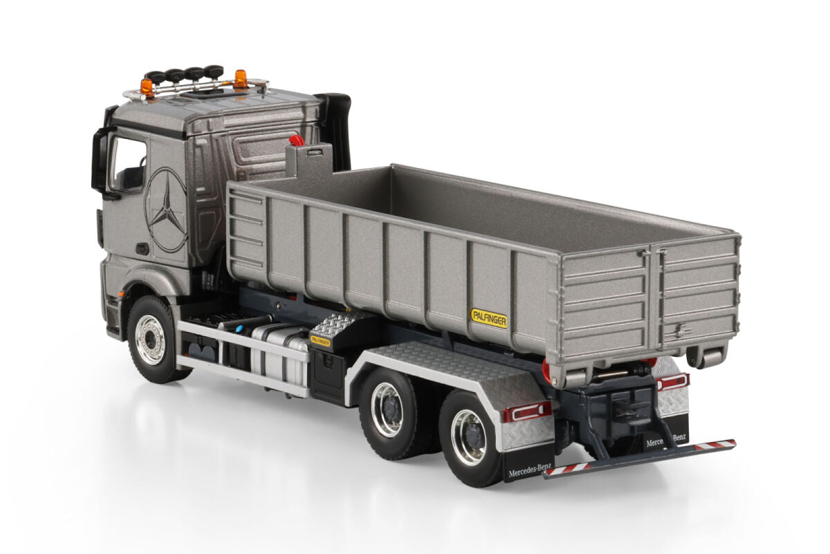 Premium Line; MERCEDES-BENZ AROCS MP4 2.300MM CLASSIC SPACE RIGED TRUCK WITH HOOKLIFT SYSTEM 6X4 + 15M3 CONTAINER