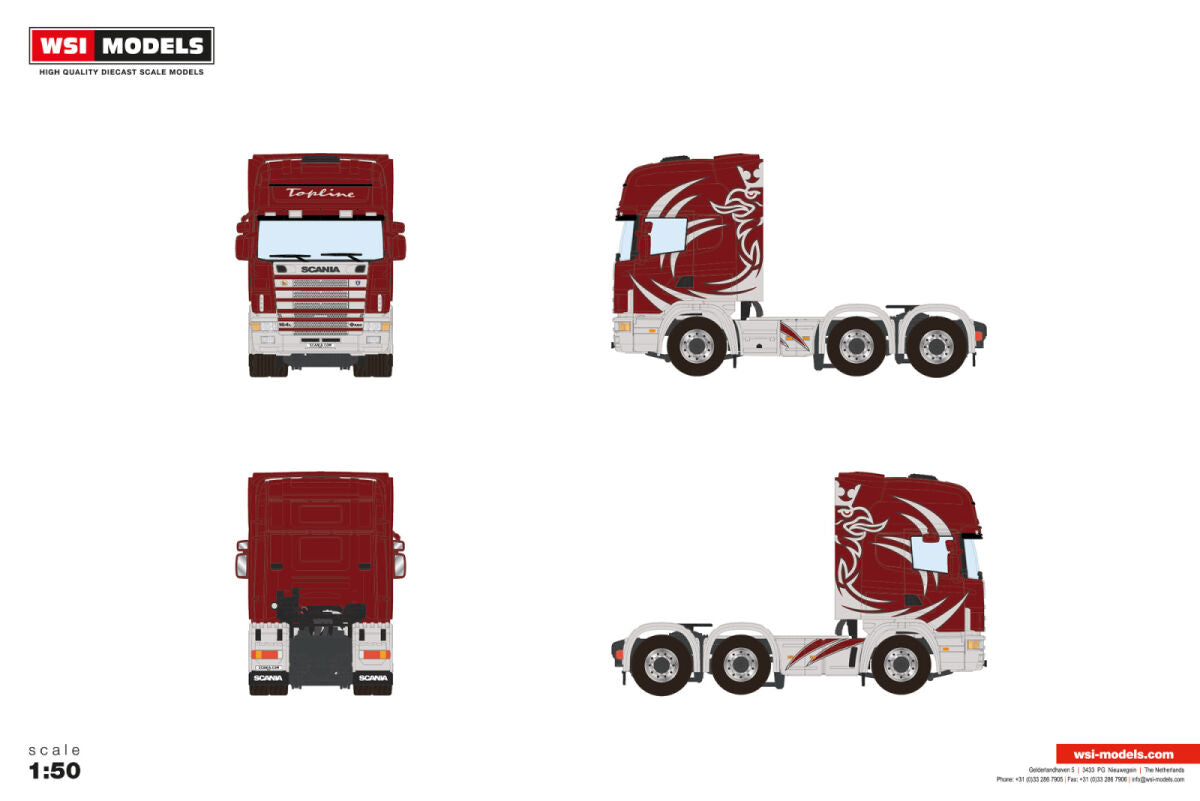 SCANIA 4 SERIES TOPLINE 6 Premium Line