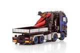 Premium Line; VOLVO FH5 GLOBETROTTER 8X4 WITH PALFINGER PK 1350 TEC + JIB DEMOUNTABLE BODY