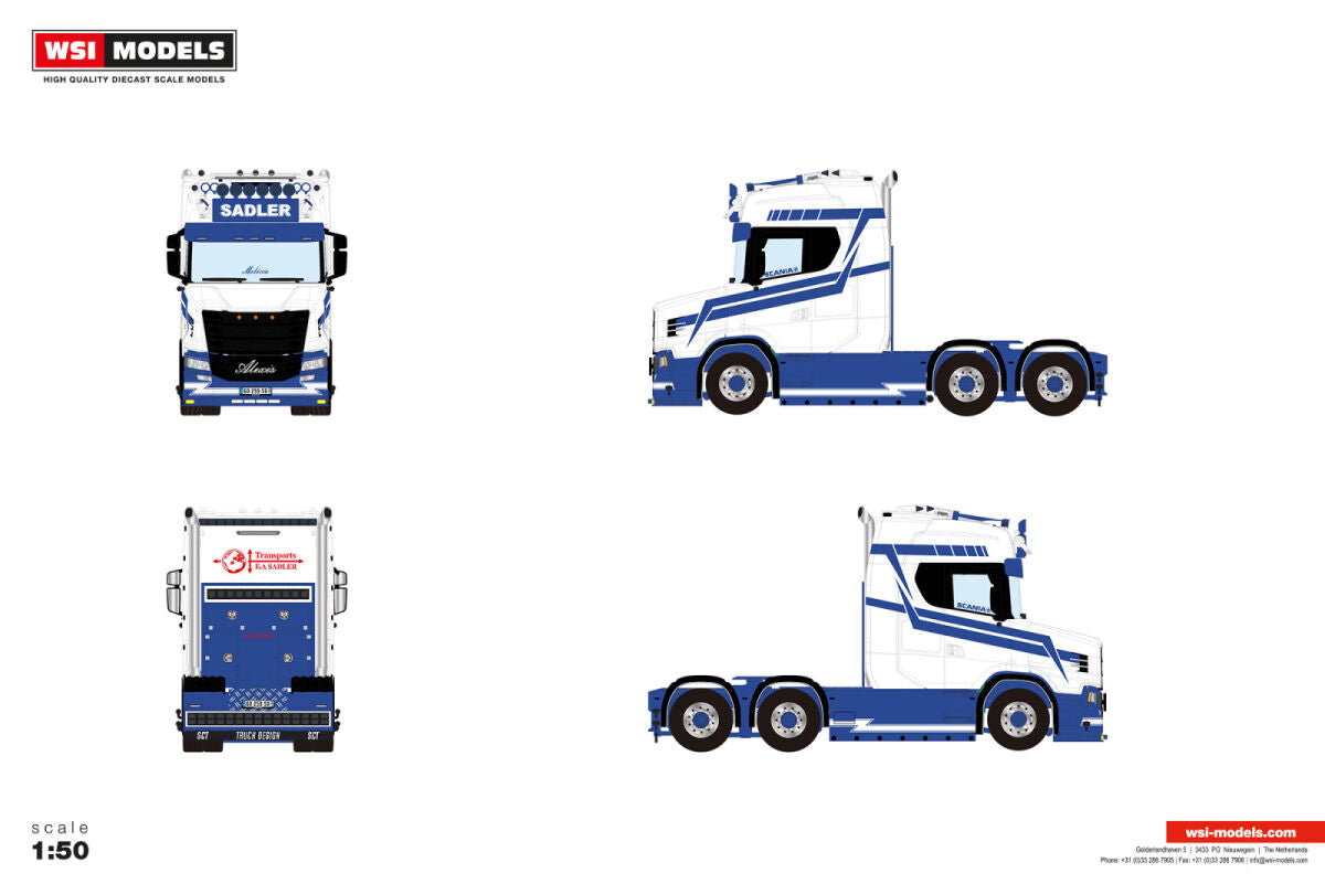 Sadler; VLASTUIN TORPEDO 6X2 TAG AXLE