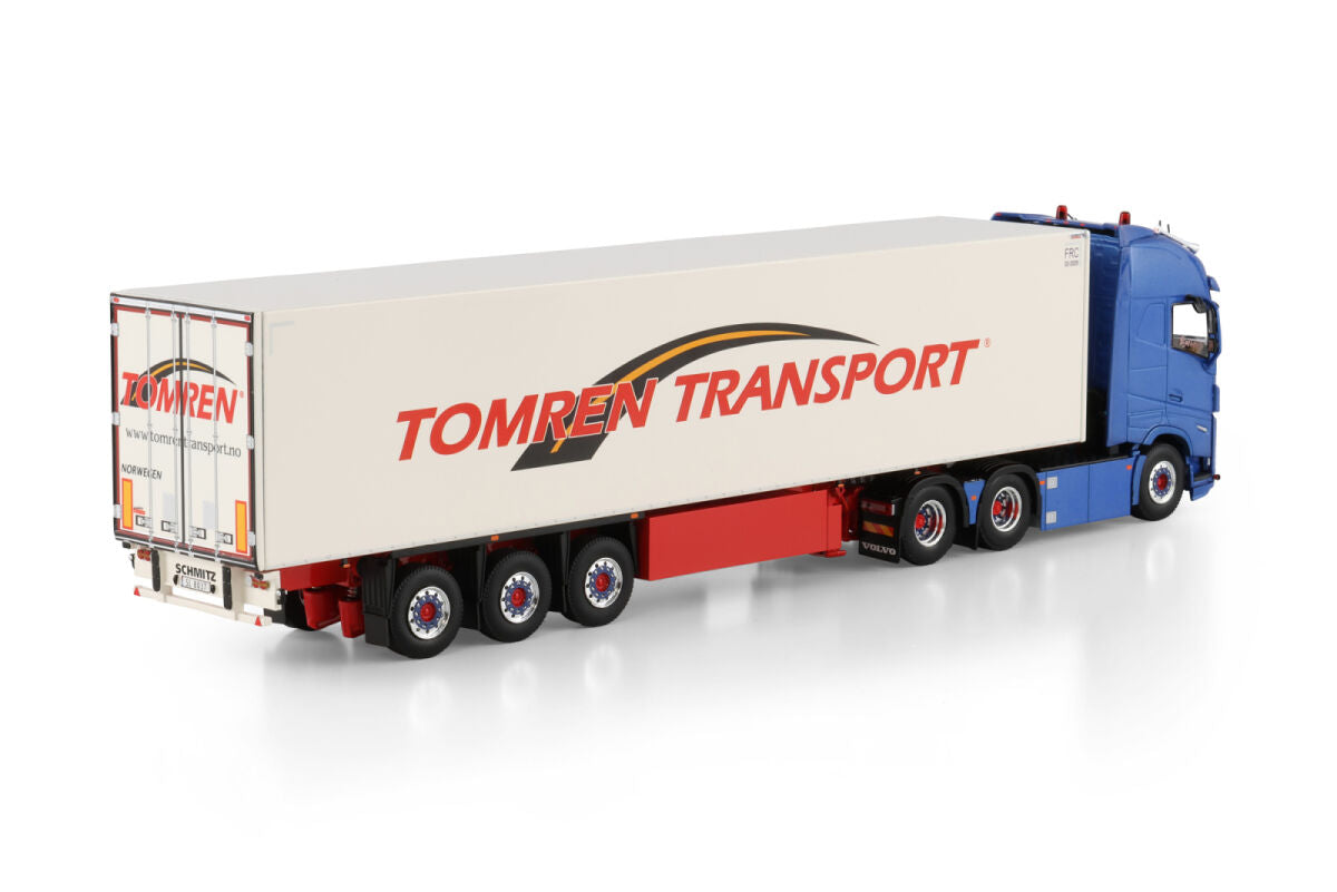 Tomren; VOLVO FH5 GLOBETROTTER XL 6X2 TAG AXLE REEFER TRAILER - 3 AXLE