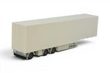 Trailer step-deck closed box