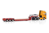 WSI Volvo FH5 Gl.tr XL 6x2 Kranringen m/3-axle Euro PX lowloader (NO)